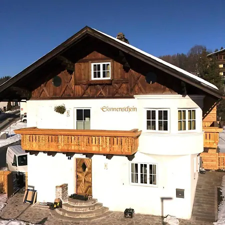 度假居 Zugspitzapps,villa Sonnenschein *